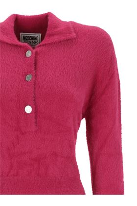 knitted long-sleeve polo collar MO5CH1NO JEANS | 093787030216